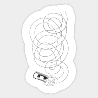 Hachiroku drift Sticker